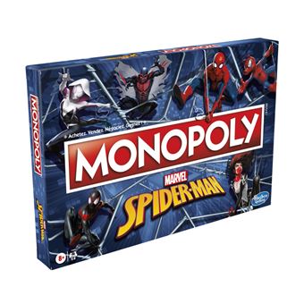 Jeu classique Hasbro Gaming Monopoly Spiderman Exclusivité Fnac