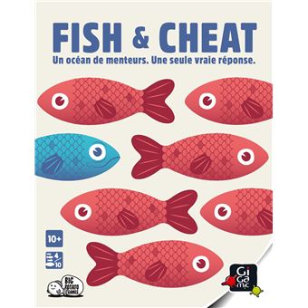 Jeu d’ambiance Big Potato Games Gigamic Fish & Cheat