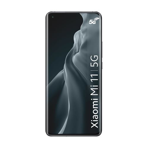 Smartphone Xiaomi Mi 11 6,81 Double SIM 256 Go 5G Gris de Minuit