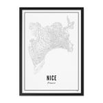 Affiche Wijck 40 x 50 cm Nice