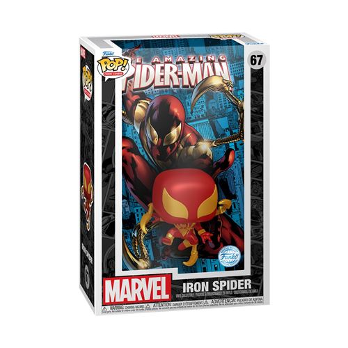 Figurine Funko Pop Comic Covers Amazing Spider-Man Exclusivité Fnac État correct - Funko reconditionné disponible sur Fnac