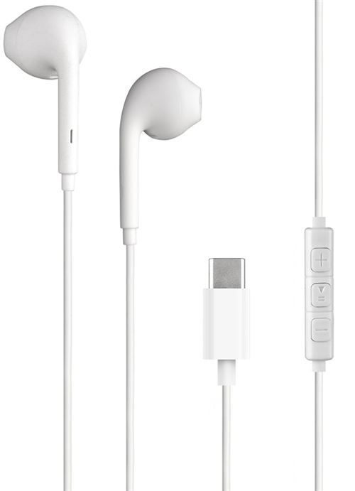 Ecouteurs filaire BigBen Connected Blanc