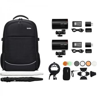 AD100Pro Kit - Dual flash backpack kit (2xAD100Pro & accessories)