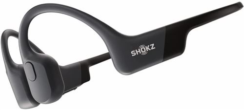 AfterShokz OpenRun - Koptelefoon met micro - open oor - bevestiging achter de nek - Bluetooth - draadloos - zwart