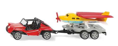 Véhicule Siku Buggy avec avion sportif