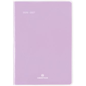 Oberthur Schoolagenda weekoverzicht Collection Colorside september 2026 tot september 2027 10 x 15 cm Lilas - 1