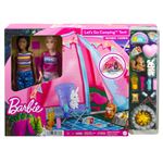 Deux Poupées Barbie Coffret Camping avec accessoires