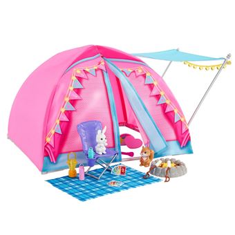 Deux Poupées Barbie Coffret Camping avec accessoires