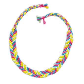 Kit créatif Janod 7 bracelets brésiliens fluo a créer