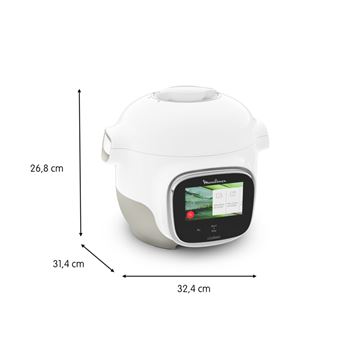 Multicuiseur intelligent Moulinex Cookeo Touch WiFi Mini CE922110 900 W Blanc