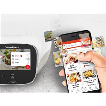 Multicuiseur intelligent Moulinex Cookeo Touch WiFi Mini CE922110 900 W Blanc