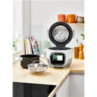 Multicuiseur intelligent Moulinex Cookeo Touch WiFi Mini CE922110 900 W Blanc