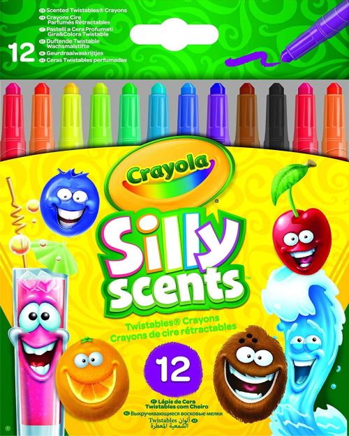Set de 12 crayons parfumés retractables Silly Scents Crayola