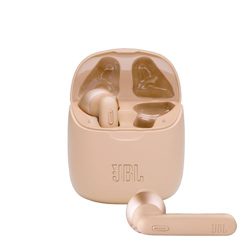 Ecouteurs intra-auriculaire sans fil Bluetooth JBL TUNE 225TWS Or