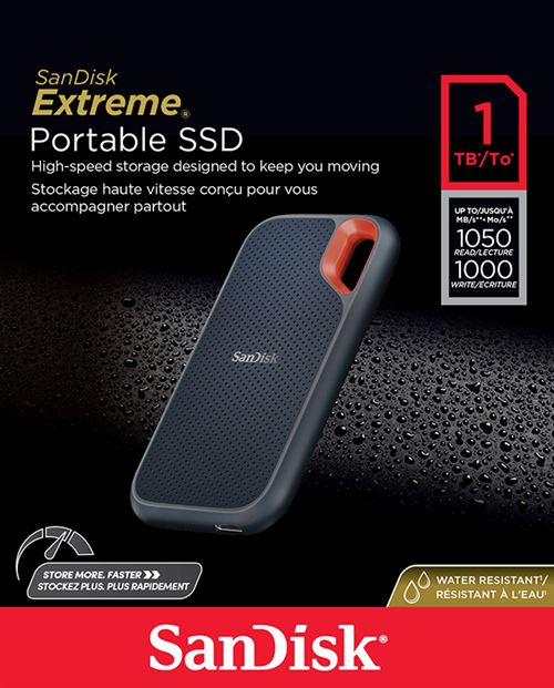 SSD EXTERNE EXTREME PORTABLE 1T RPD2 - vue 2