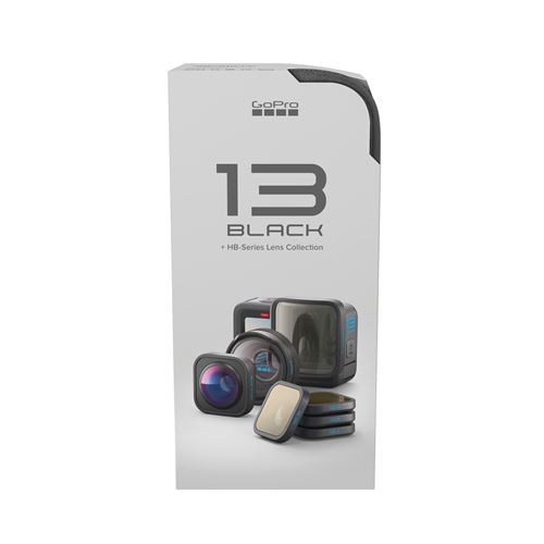 Pack Caméra Sport Gopro Hero13 Black + Gamme D’Objectifs Hb-Series