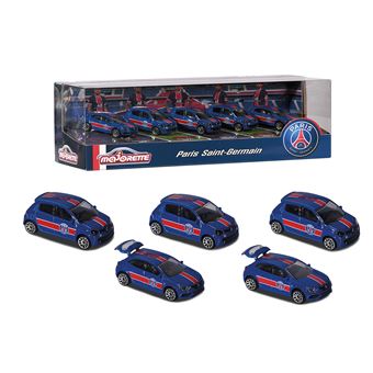 Coffret de 5 véhicules en métal Majorette aux couleurs du PSG