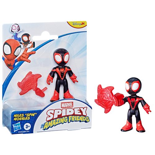 Marvel Spidey et Ses Amis Extraordinaires Figurine Spidey avec Accessoire