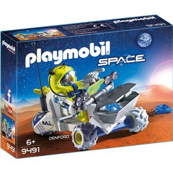 Playmobil Space Mission sur Mars 9491 Spationaute avec véhicule  d'exploration spatiale - Playmobil - Achat & prix