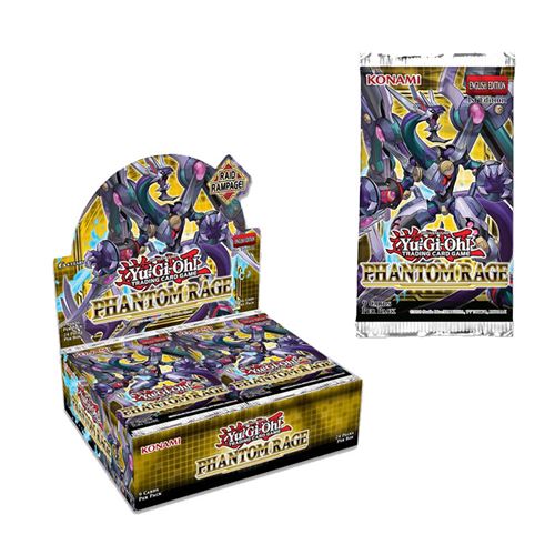 Jeu de cartes Yu-Gi-Oh JCC Booster Rage Fantôme Blister