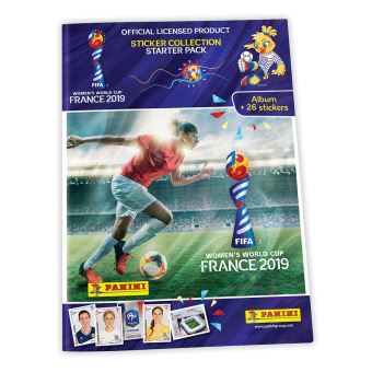 Blister 7 pochettes Coupe du monde féminine de la FIFA
