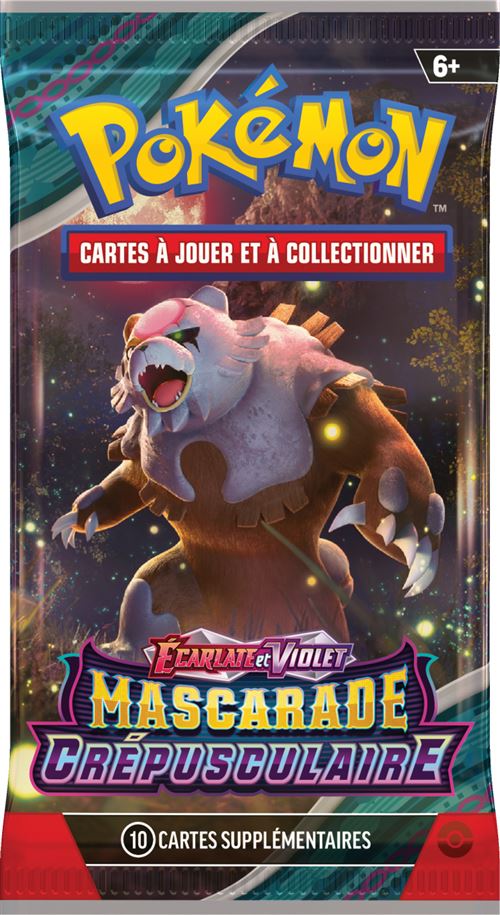 Carte à collectionner Pokémon JCC Écarlate et Violet Pack de Booster EV06