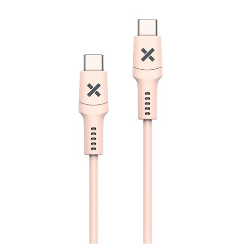 Câble Wefix Usb-C Vers Usb-C 60 W 1 M Rose