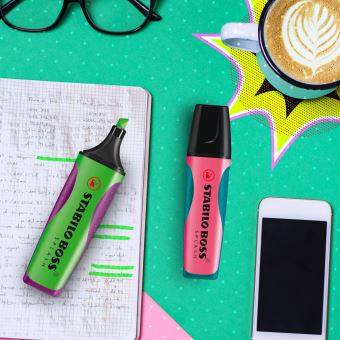 Surligneur Stabilo Boss Splash Jaune