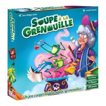 Jeu d'adresse et de coopération Tiki Edition Soupe à la grenouille