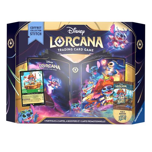 Carte à collectionner Lorcana Ravensburger Disney S6 Coffret cadeau Stitch État correct - N/A reconditionné disponible sur Fnac