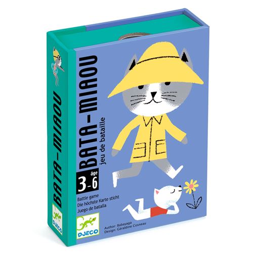 Jeu de cartes Djeco Bata Miaou