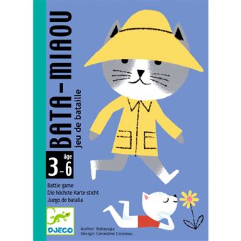 Jeu de bataille Djeco Bata-Miaou