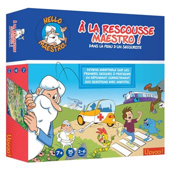 Jeu de culture générale Hello Maestro A la Rescousse Maestro Dans la Peau d'un Secouriste - 1