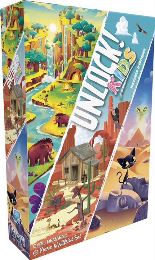 Jeu D’Ambiance Asmodee Unlock! Kids Histoires D’Époques