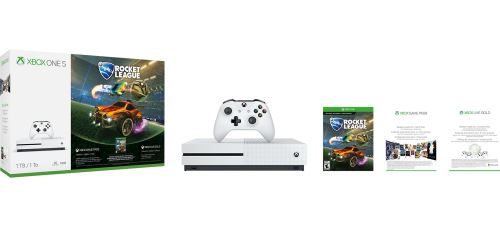 Microsoft Xbox One S - Rocket League Bundle - console de jeux - 4K - HDR - 1 To HDD - blanc