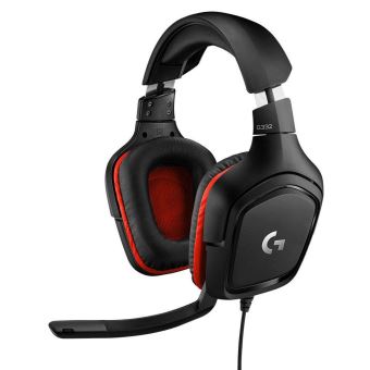 Micro-casque filaire Gaming Logitech G332 Noir - 1