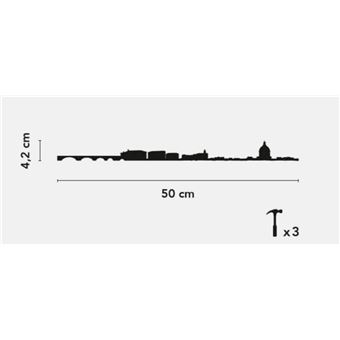 Accessoire de décoration The Line Toulouse Noir