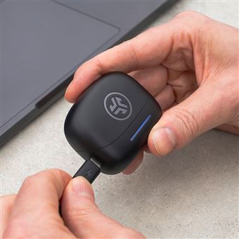 Ecouteurs sans fil True Wireless jlab JBuds Pods avec réduction active du bruit Noir