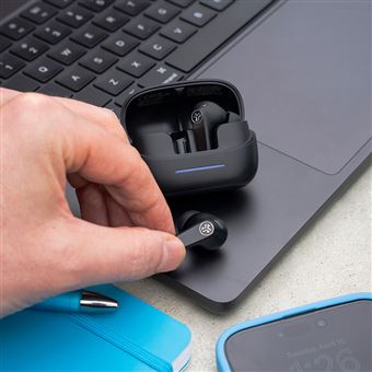 Ecouteurs sans fil True Wireless jlab JBuds Pods avec réduction active du bruit Noir