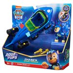 Véhicule avec Figurine Chase Paw Patrol Aqua Pups Pat’Patrouille