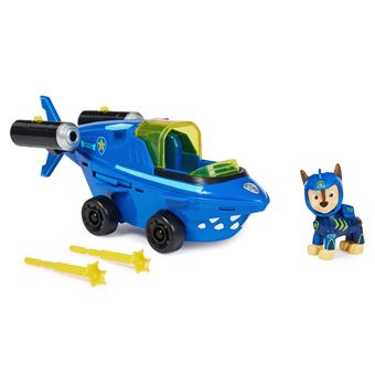 Véhicule avec Figurine Chase Paw Patrol Aqua Pups Pat’Patrouille