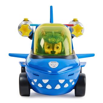 Véhicule avec Figurine Chase Paw Patrol Aqua Pups Pat’Patrouille