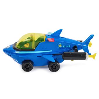 Véhicule avec Figurine Chase Paw Patrol Aqua Pups Pat’Patrouille
