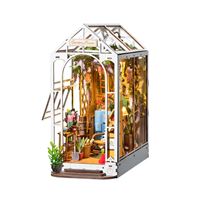 Maquette Rolife Serre-livres Book Nook Maison de jardin