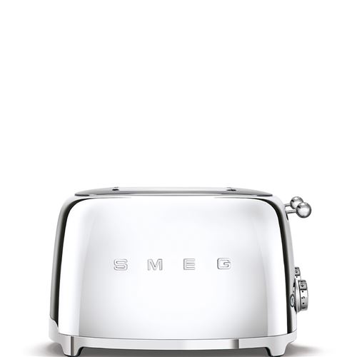 Smeg 50's Style TSF03SSEU - Toaster - 4 Scheibe - 4 Steckplatz - Chrom