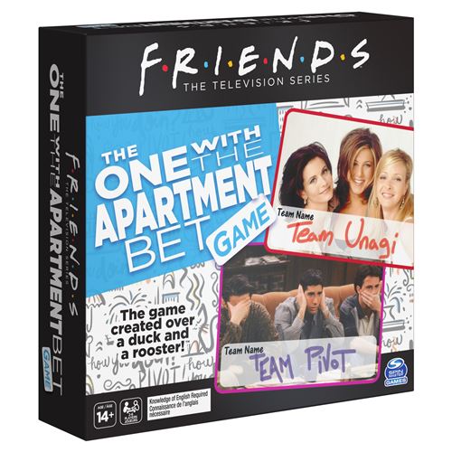 Jeu D’Ambiance Spin Master Friends Celui Qui Pariait L’Appartement