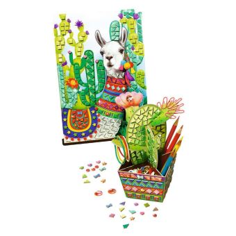 Kit créatif Ravensburger Mosaique Cactus et Lama