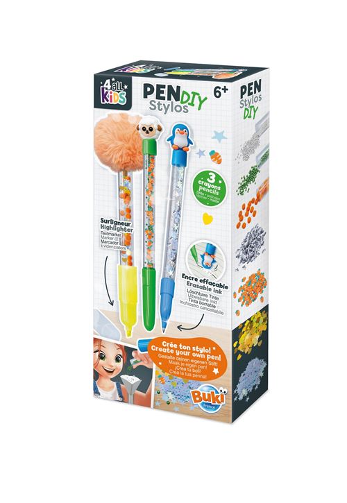 Buki Recharge stylos Animaux FK009
