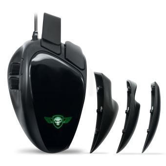 Spirit Of Gamer ELITE-M70 - Souris - ergonomique - optique - 8 boutons - filaire - USB