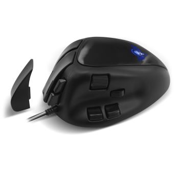 Spirit Of Gamer ELITE-M70 - Souris - ergonomique - optique - 8 boutons - filaire - USB